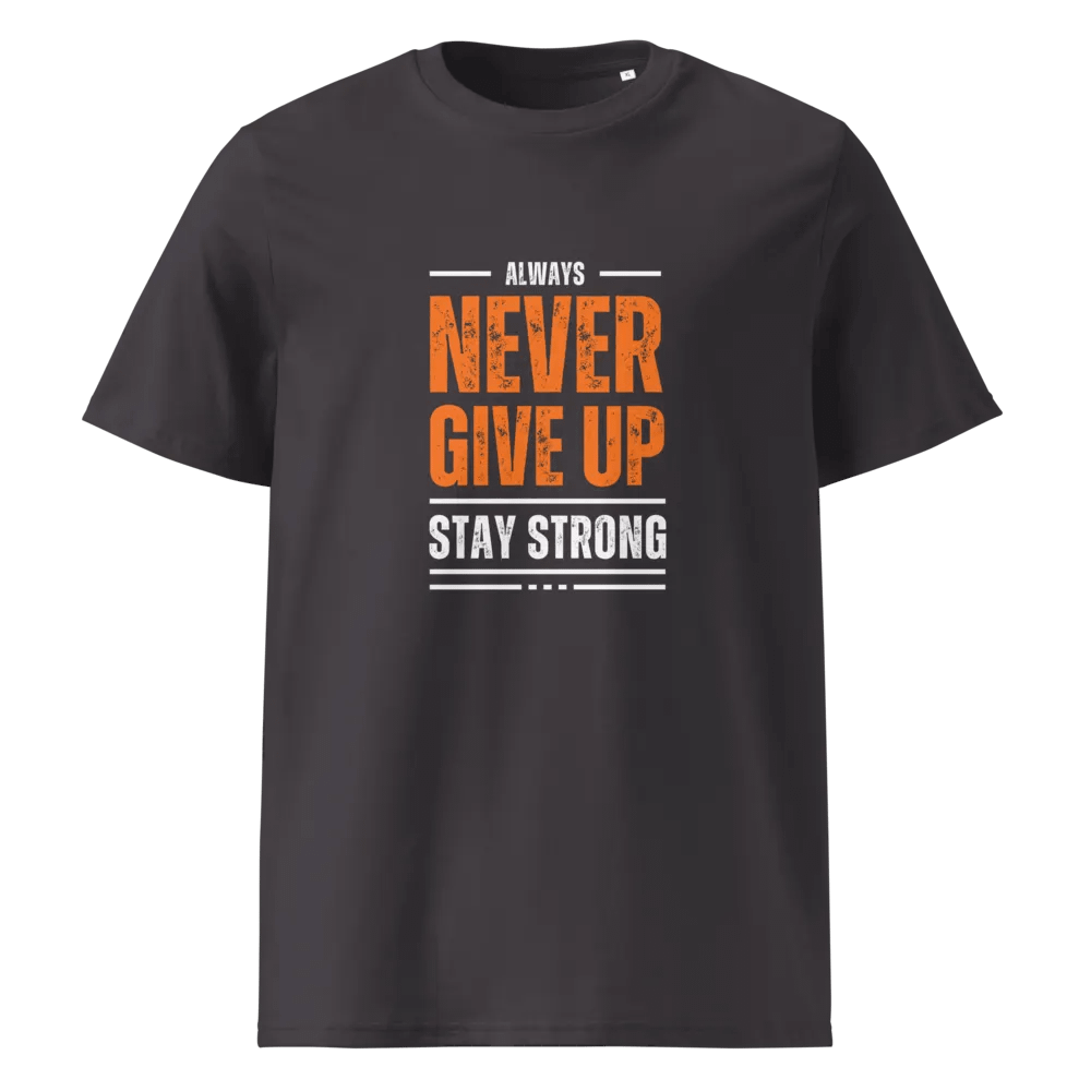 NEVER GIVE UP Glitch Tee product image (5)