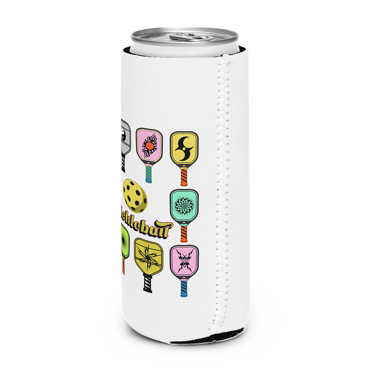 Pickleball Paddle Paradise Coozie Can Cooler product image (2)