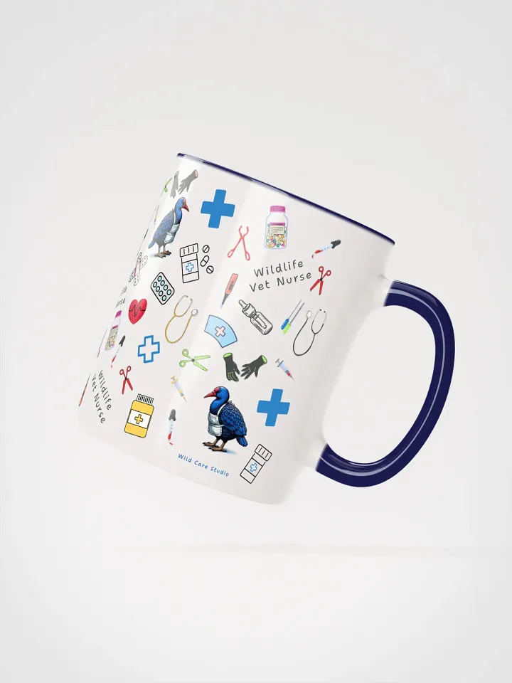 Wildlife Vet Nurse Pukeko Ceramic Mug product image (2)