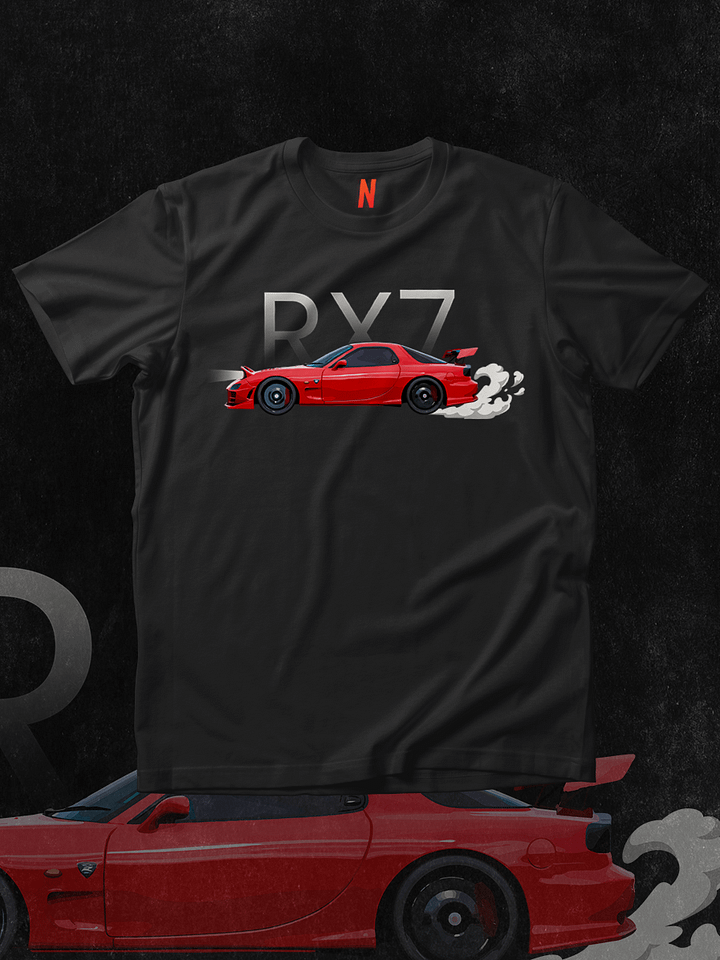 RX7 - Printed Tee High Quality product image (1)