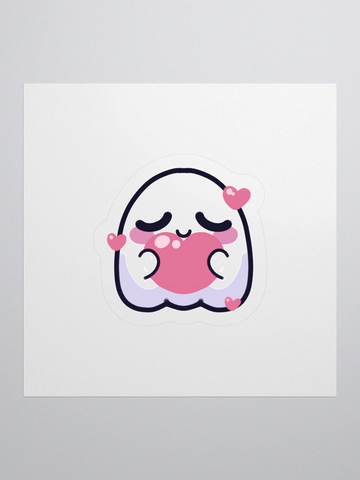 Cozy Ghostie Love Sticker product image (3)