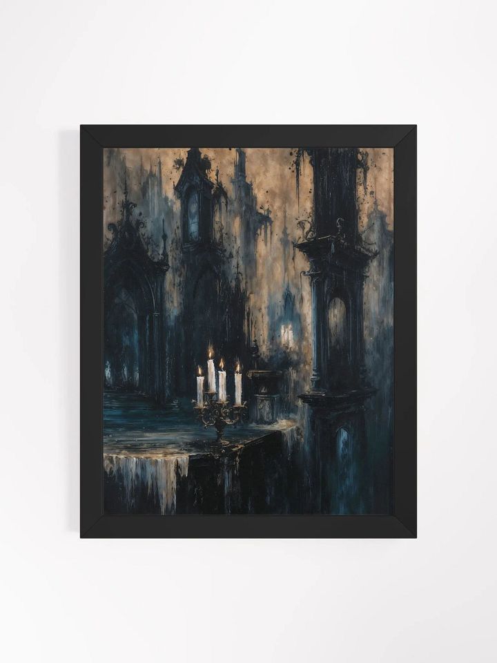 Gothic Glow Framed Print product image (2)
