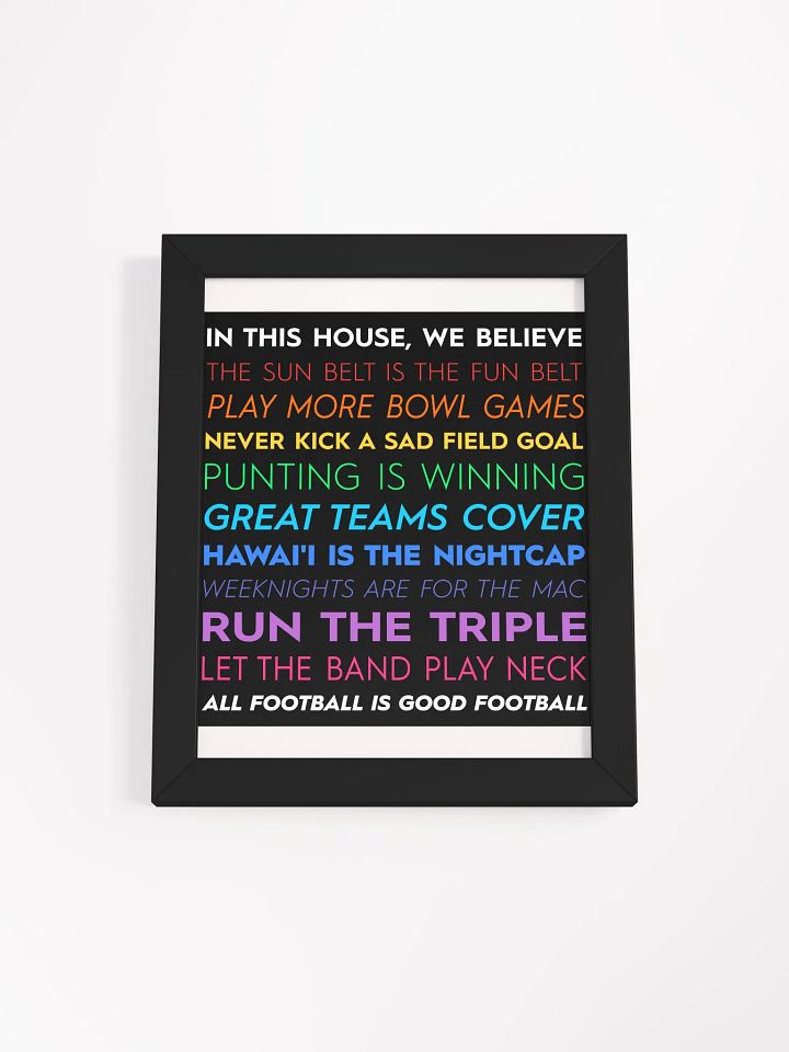 In This House Poster, Framed (7 Sizes) product image (6)