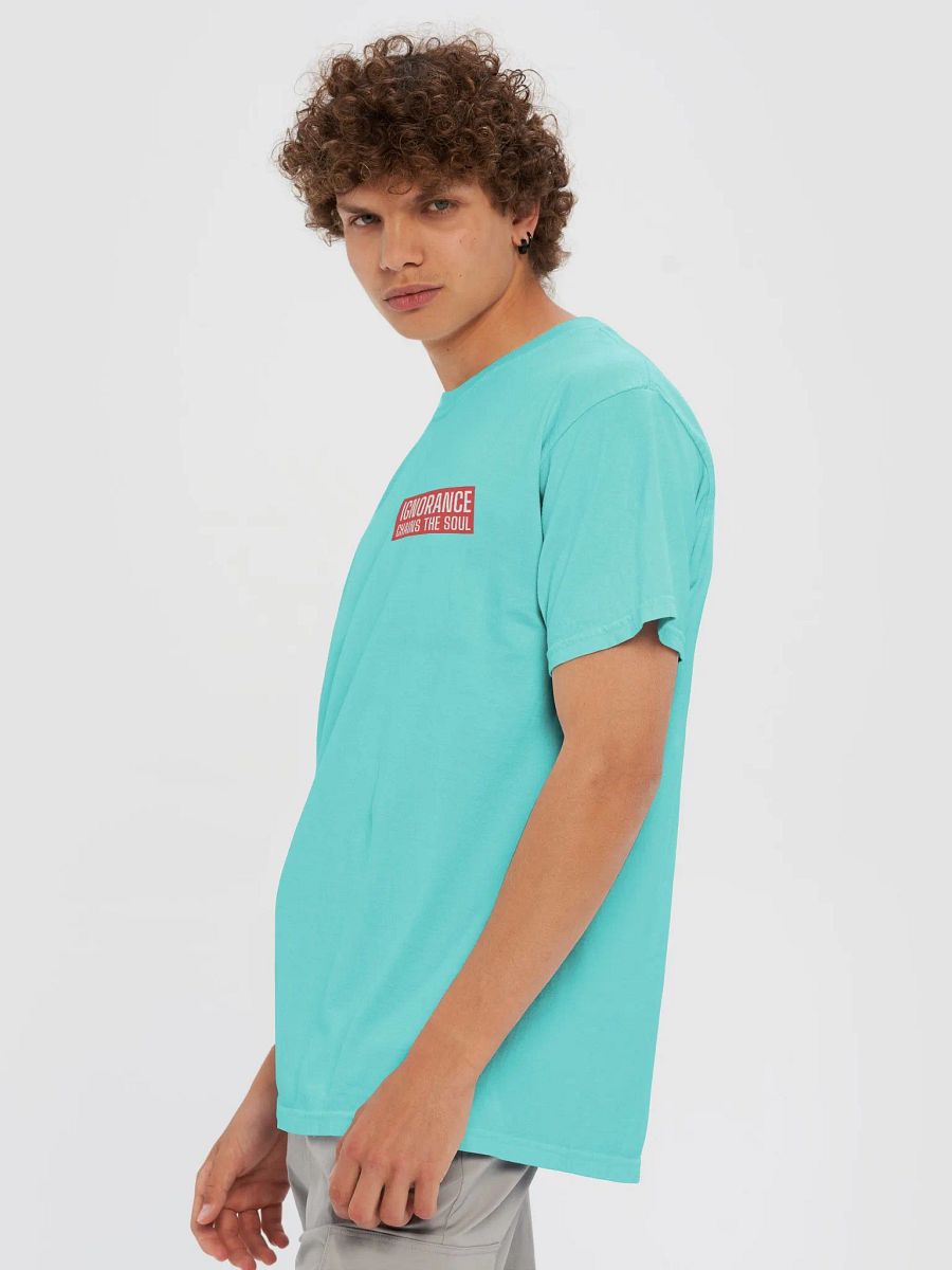 Eclectic Mix Graphic T-Shirt | Ignorance chains the soul product image (63)