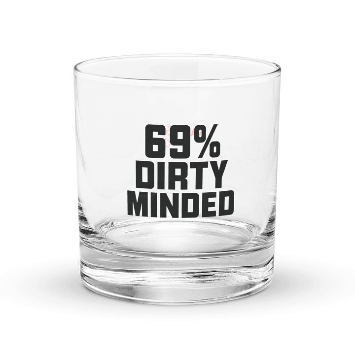 Dirty Minded Rocks Glass product image (1)