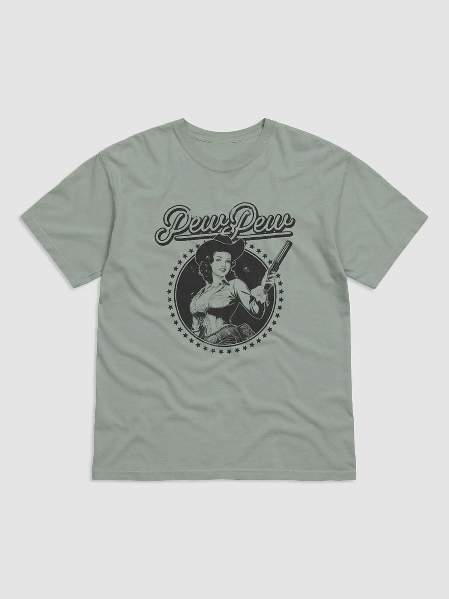 Pew Pew, Western Cowgirl Tee | Retro-Style Western T-Shirt for Travel and Road Trips product image (2)