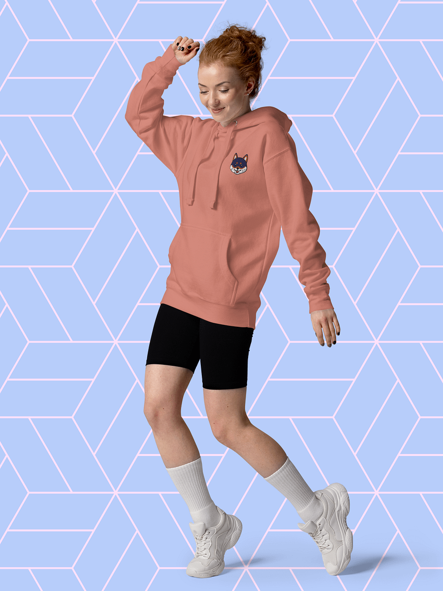 Cheerful Shiba Inu Unisex Hoodie product image (4)