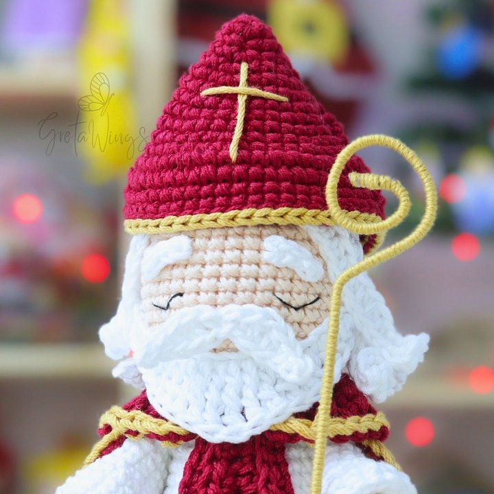 Saint Nicholas of Bari Amigurumi Pattern (Instant PDF Download) product image (2)