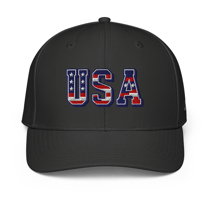 Red, White, and Blue USA Embroidered Snapback Cap product image (2)