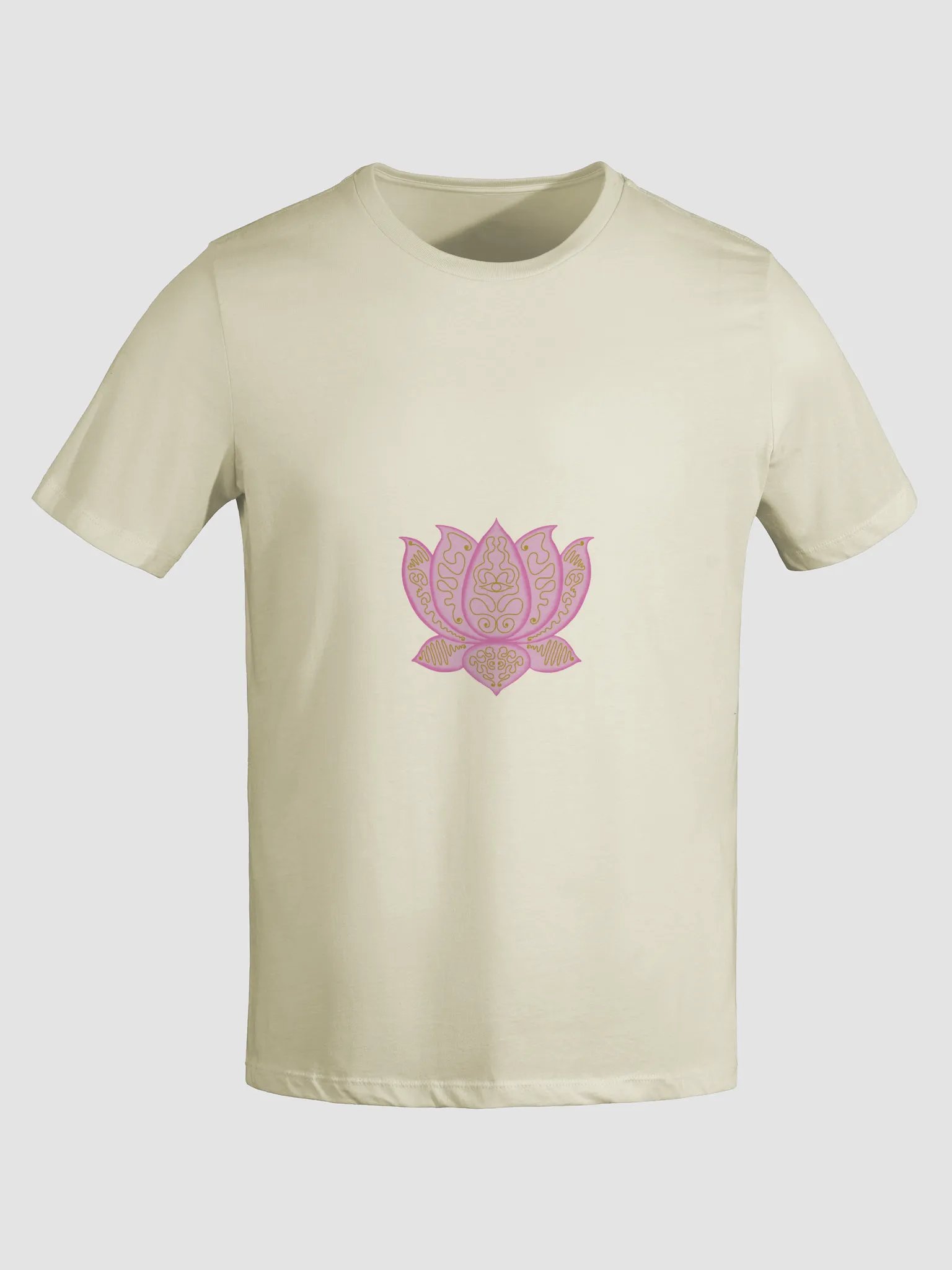 Golden Lotus Relaxed-fit Tee product image (1)