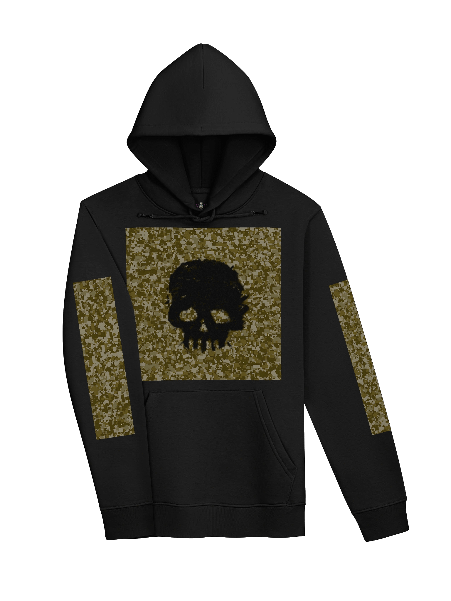 Pixelated Camo Eco Hoodie product image (3)