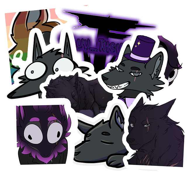 The Wolf's Collective Stickers & Minis!