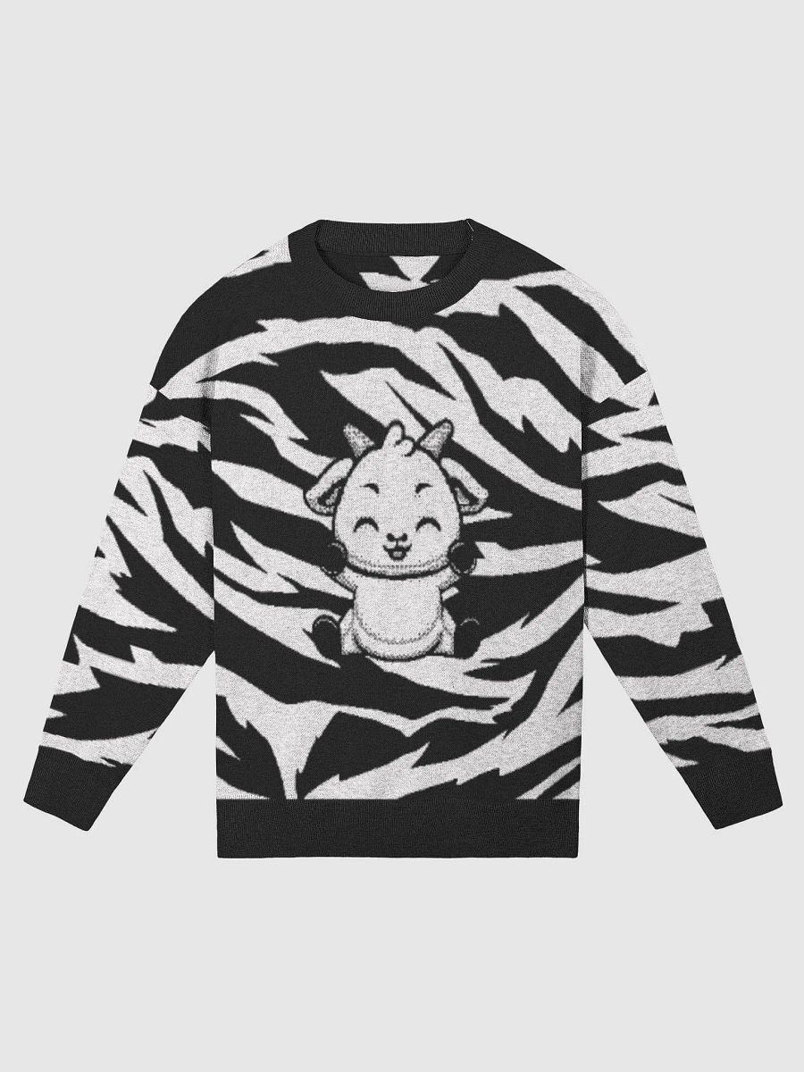 BOOGIE BATISTA ZEBRA Knitted Crewneck Sweater Classic Fit product image (1)