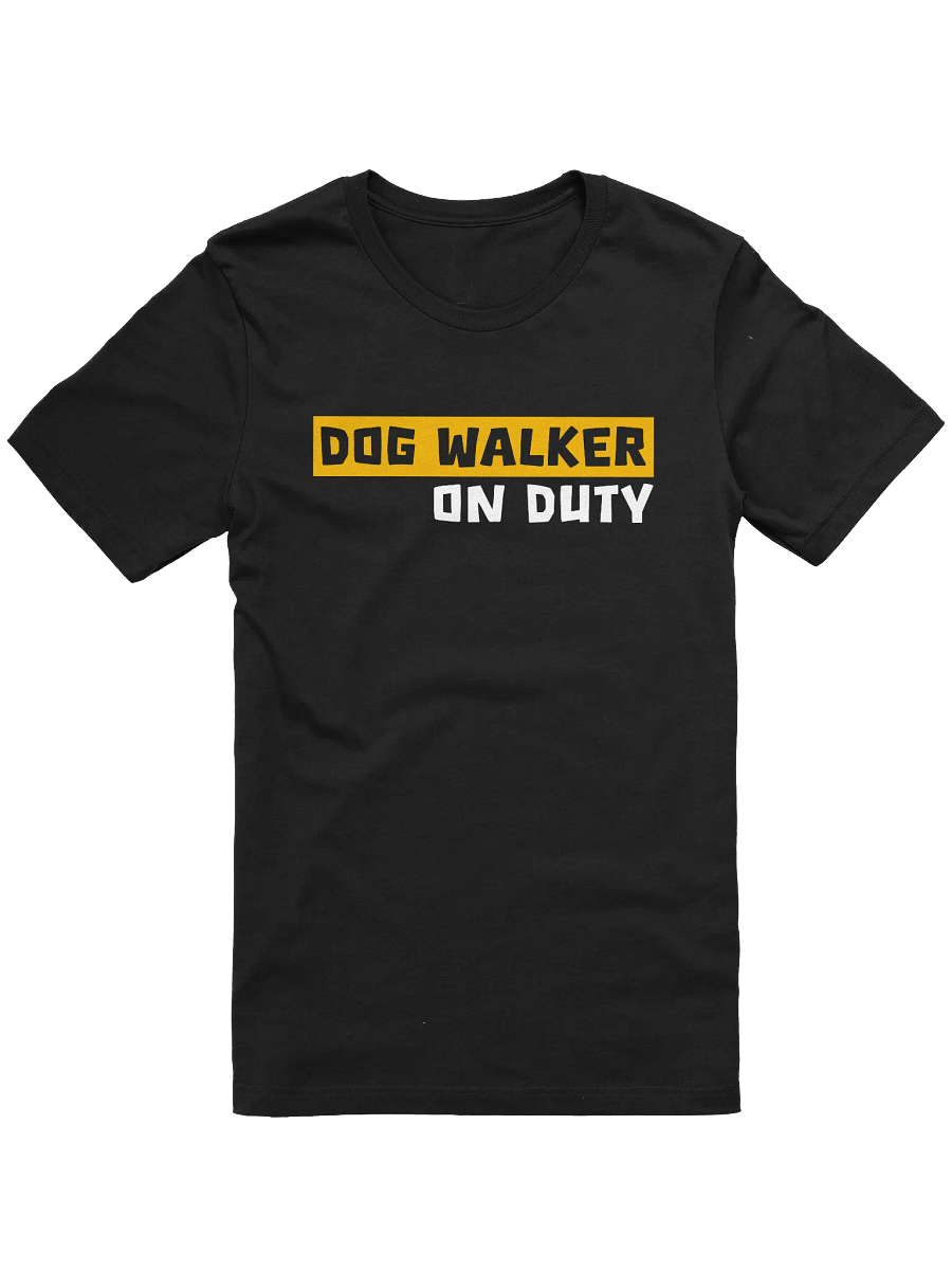 Dog Walker On Duty T-Shirt Gift For Dog Walkers product image (3)
