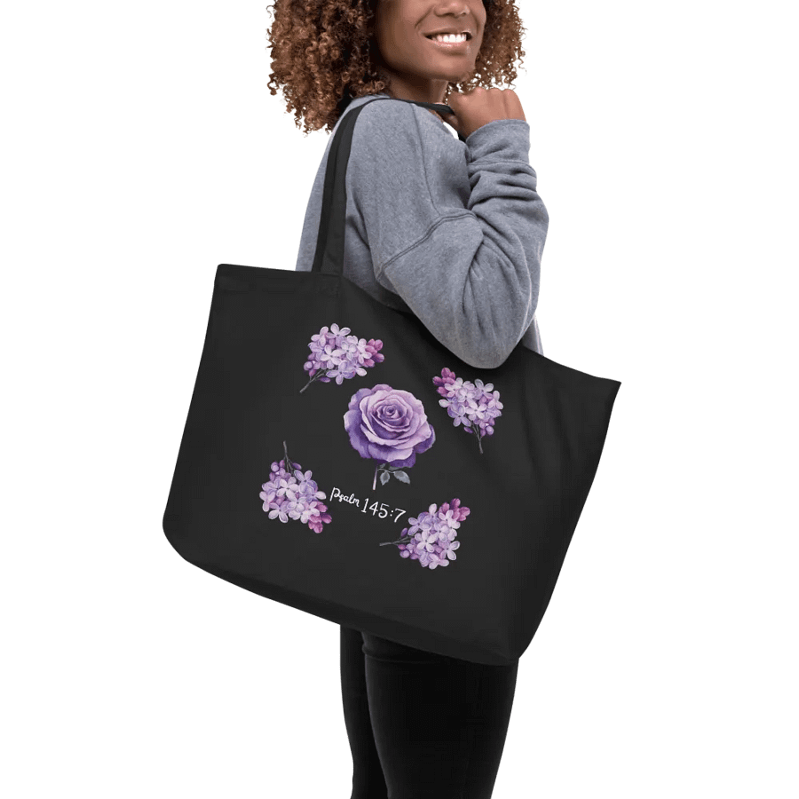 Psalm 145:7 Tote Bag! product image (5)