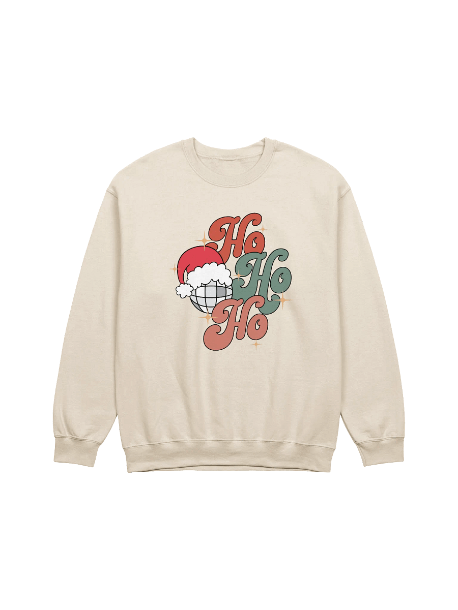 [Ho Ho Ho Disco Santa] Holiday Crewneck Sweatshirt product image (2)