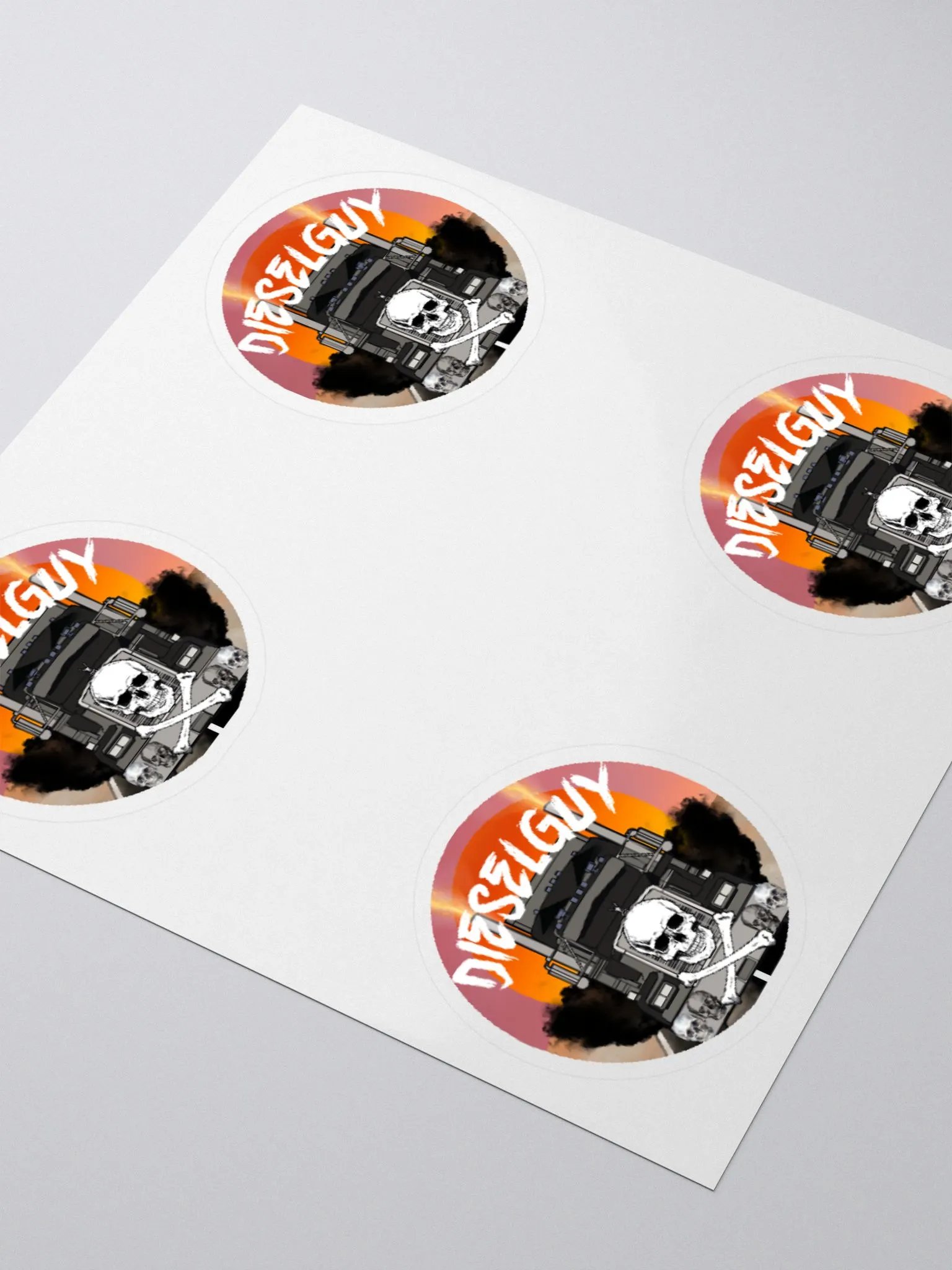 4PK DieselGuy Stickers product image (3)