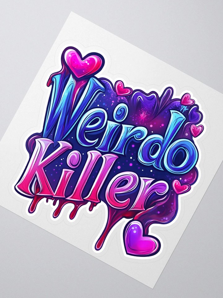 Weirdo Killer Sticker product image (2)