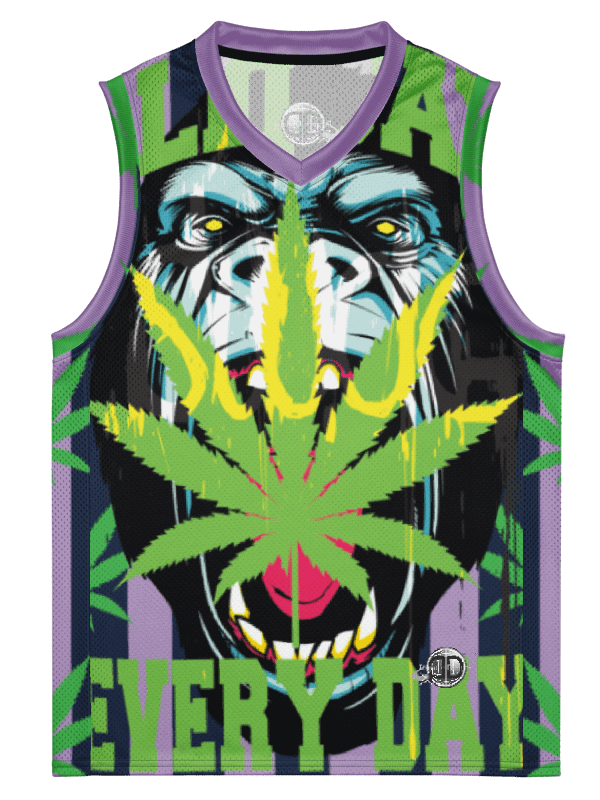 Gorilla Warfare - PURPLE | Basketball Jersey product image (1)