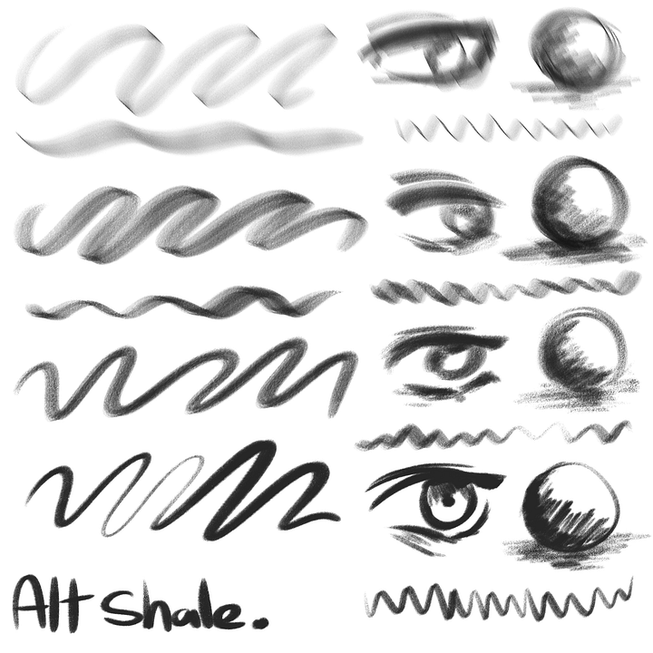 5 Alternative Shale Brushes for Procreate product image (1)