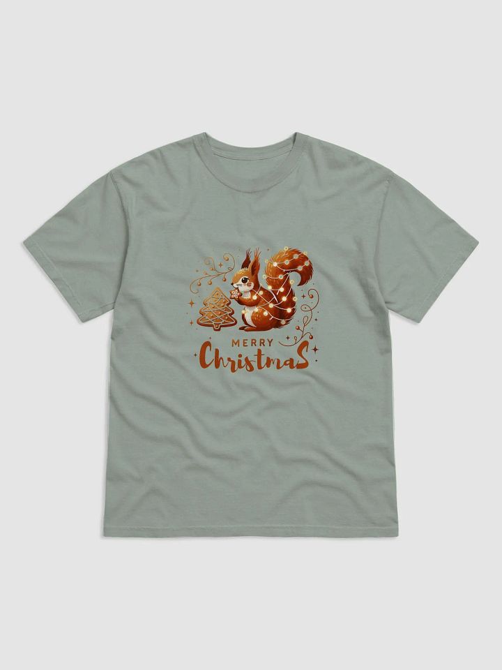 Merry Christmas Squirrel Light Tee product image (8)