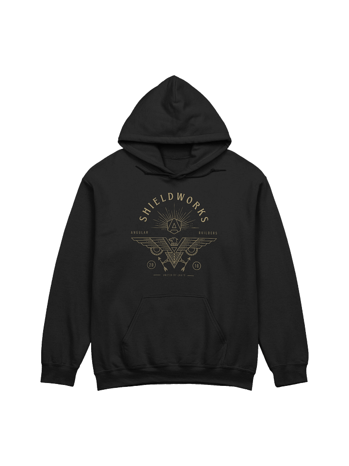 Shieldworks Angular Builders Local #201 “United by Craft” Classic Hoodie product image (2)