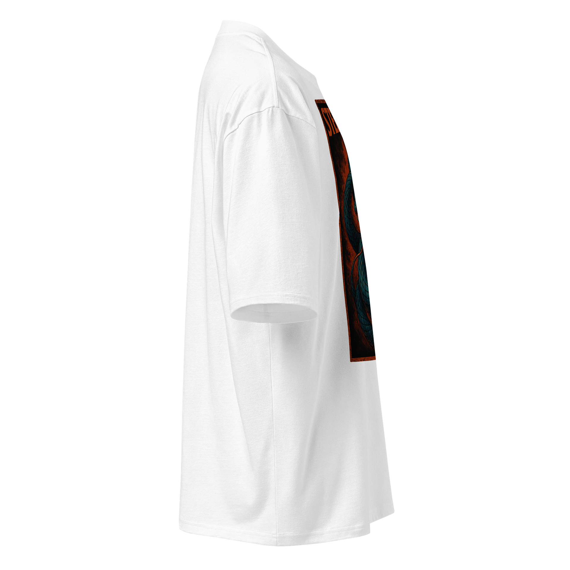 Steel Serpent Oversized Heavyweight Tee product image (3)