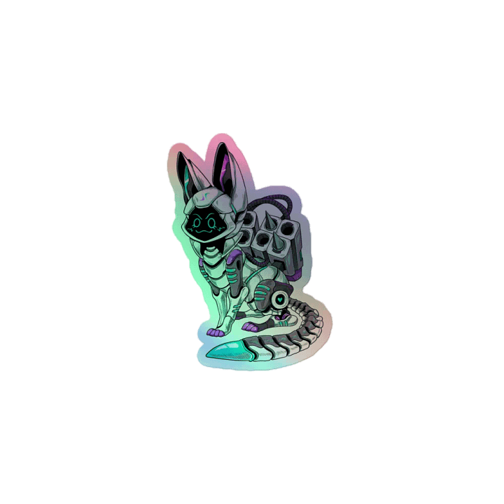 Holographic Nyan sticker product image (1)