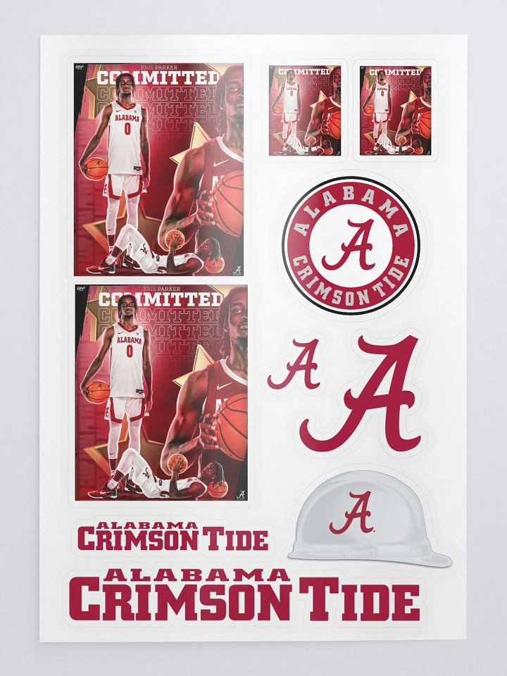 Kris Parker Committed Sticker Sheet product image (1)