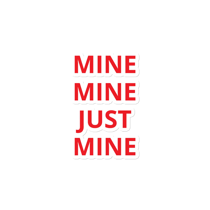 Just Mine Die-Cut Magnets product image (2)
