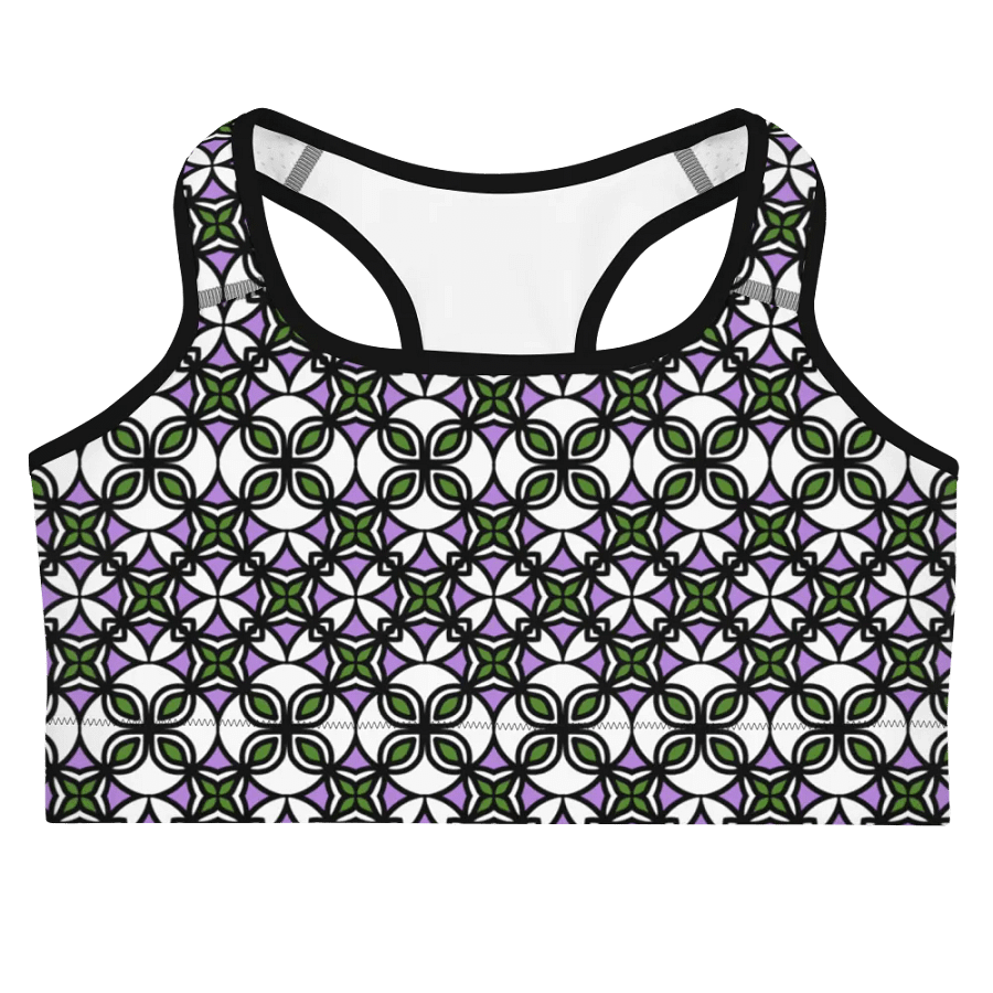 Gender Queer Abstract (3) - Sports Bra product image (3)