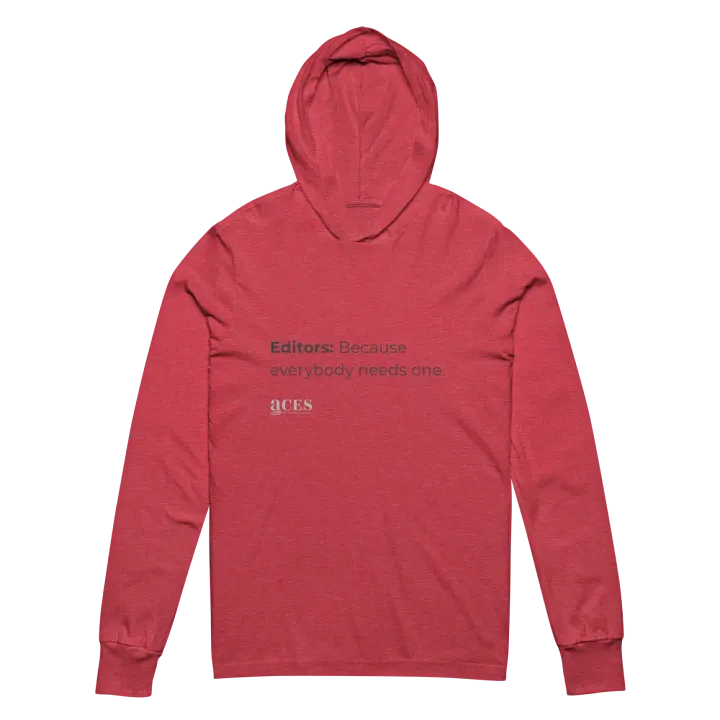 Editors because everybody needs one long sleeve hooded tee product image (8)