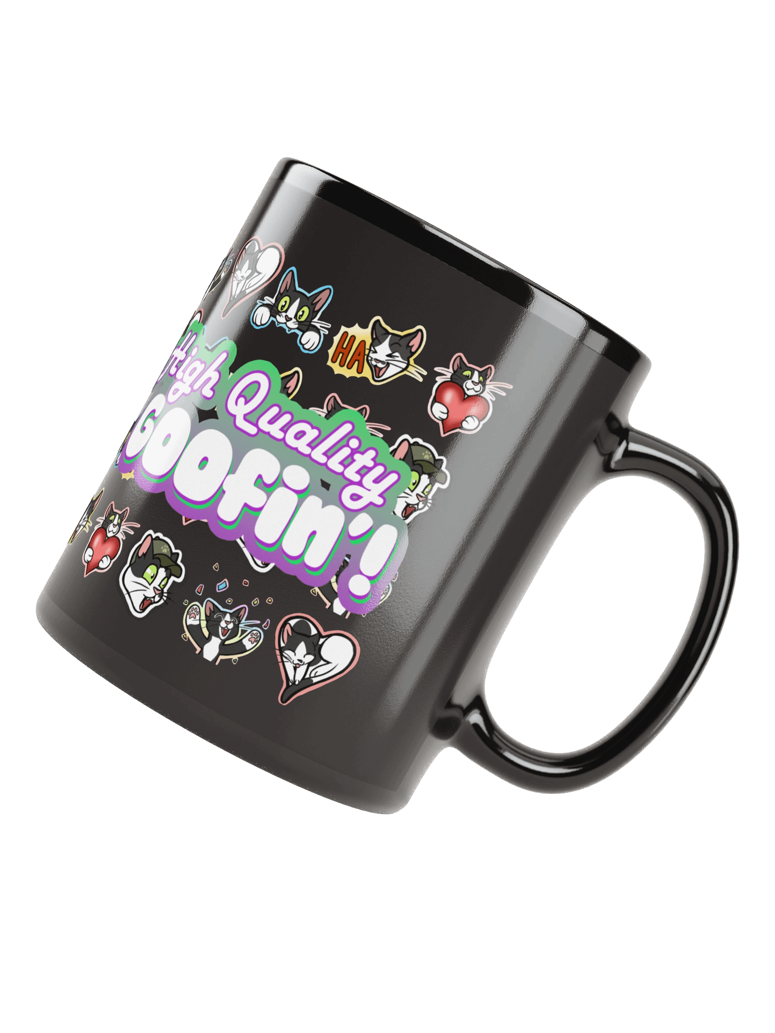 High Quality Goofin' Mug - Glossy Black product image (7)