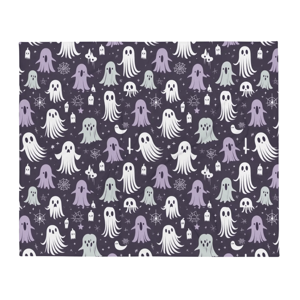 Cute and cozy ghosts blanket product image (1)