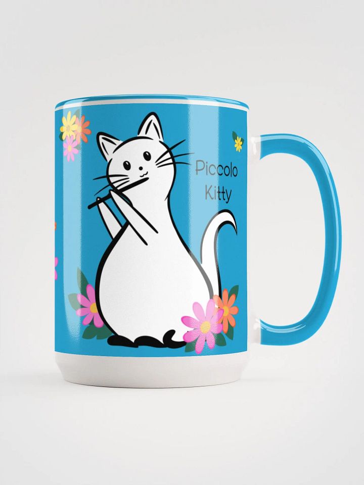 Flute Kitty Mug 15 oz - Piccolo product image (1)
