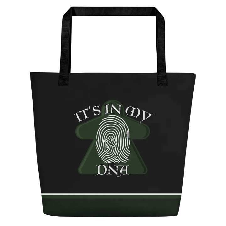 Meeple DNA Fingerprint Shoulder Tote Bag for Board Gamers product image (2)