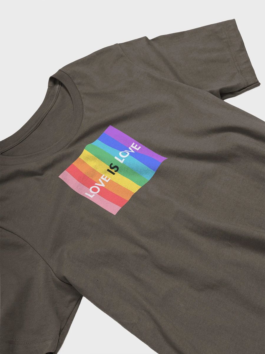Love is Love Fitted Tee. (BOLD) product image (32)