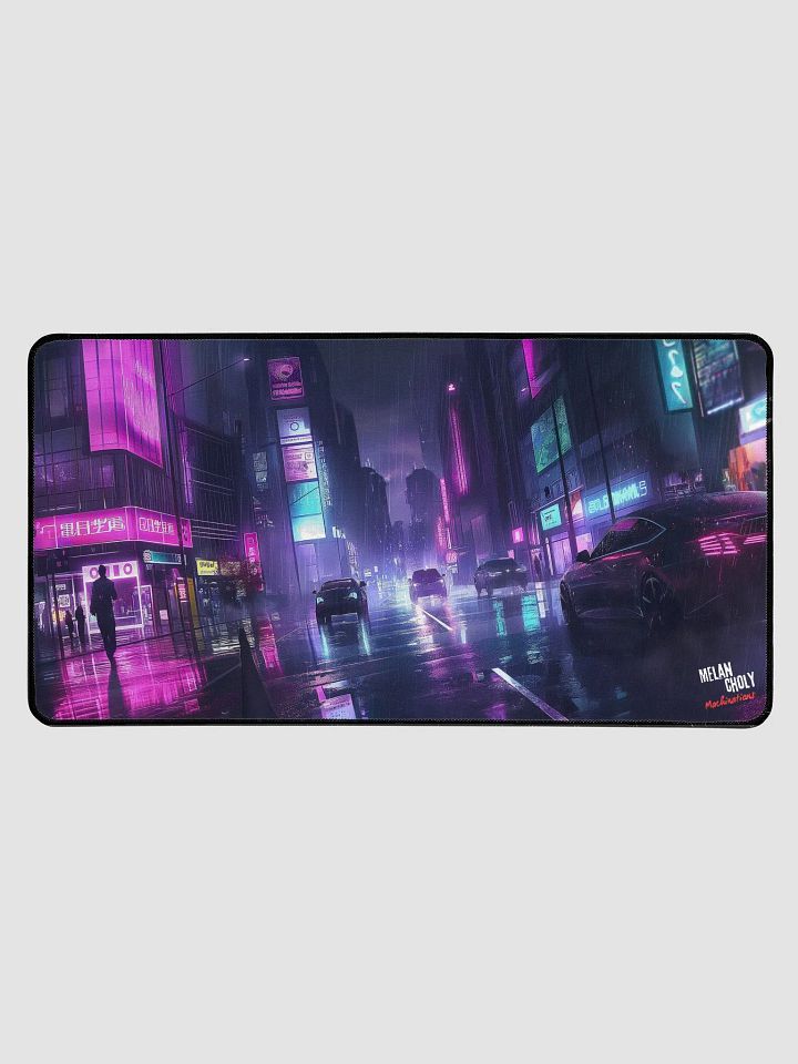 Neon Nights Cyber Desk Mat product image (1)