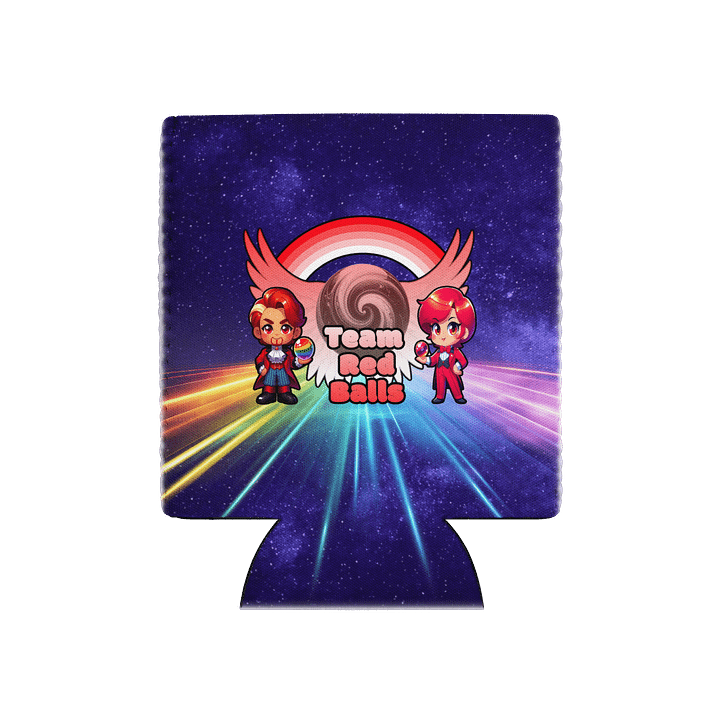 Team Red Balls Koozie product image (1)