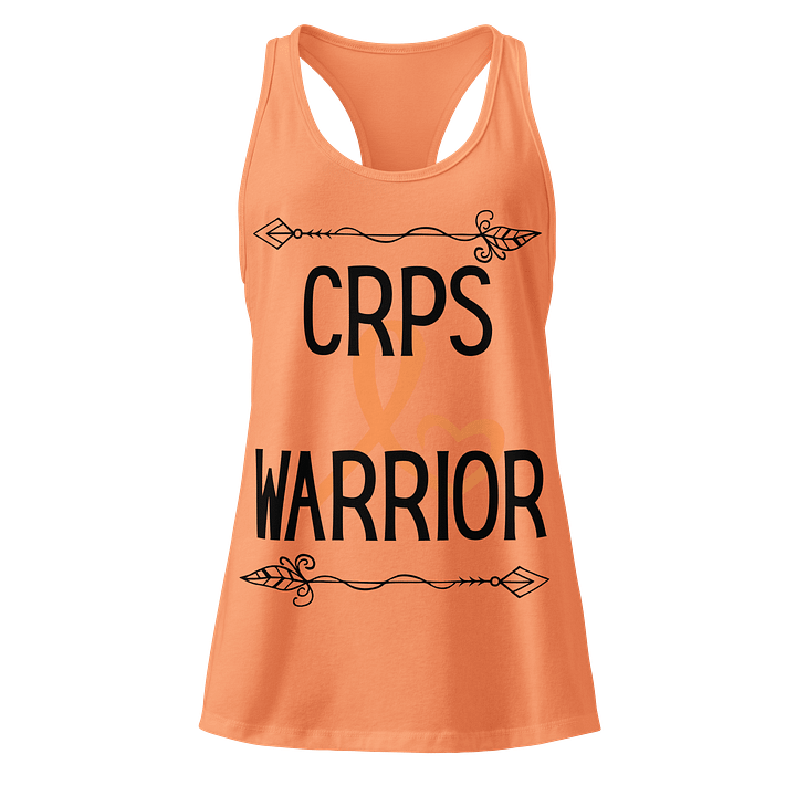 CRPS Warrior Racerback Tank top ORANGE EDITION product image (1)