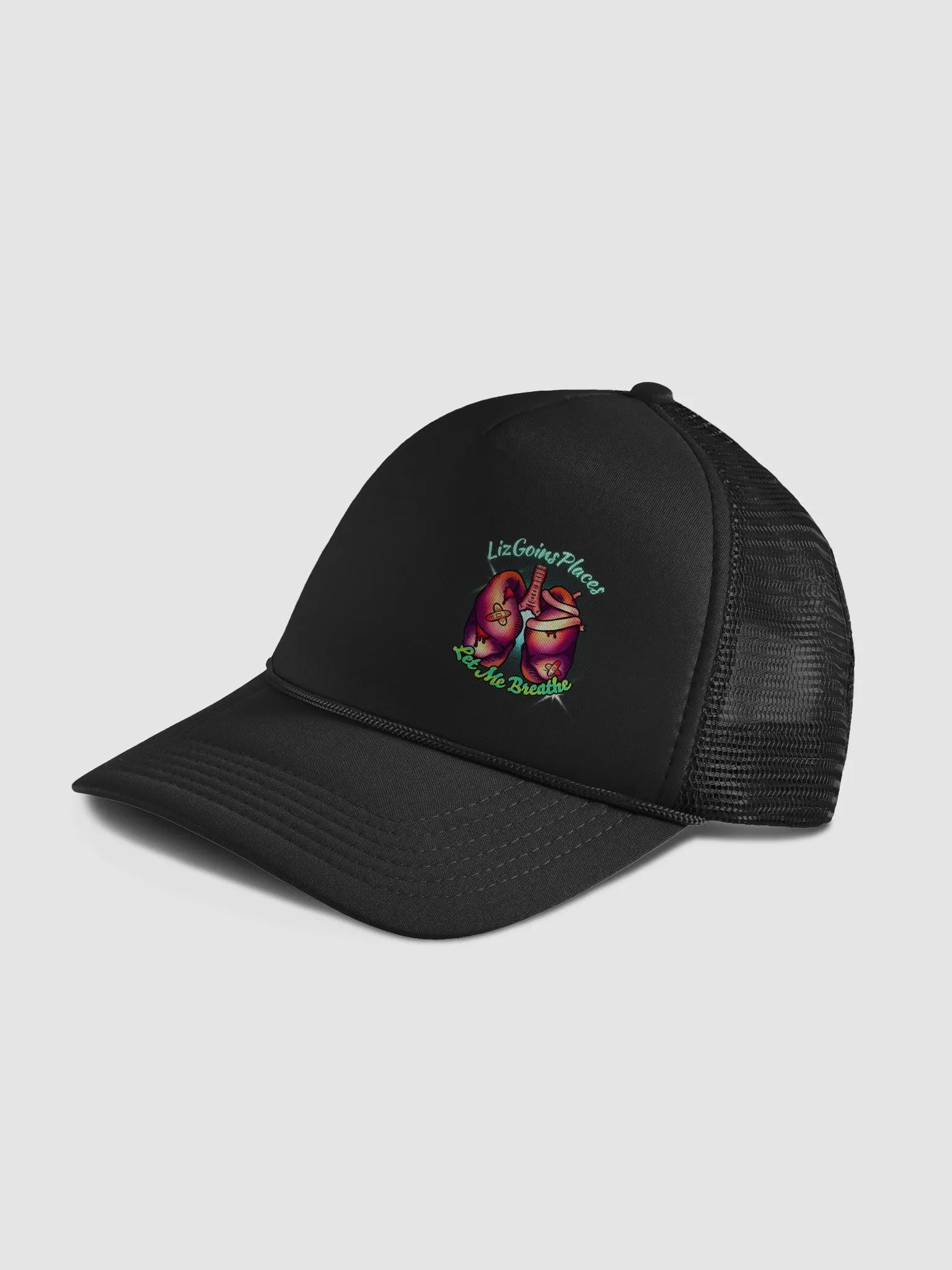 Let me Breathe Trucker Hat product image (14)