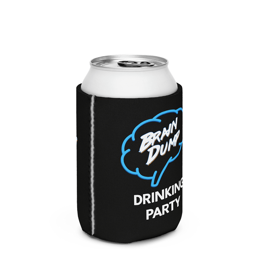 Brain Dump Drinking Party Coozie product image (2)