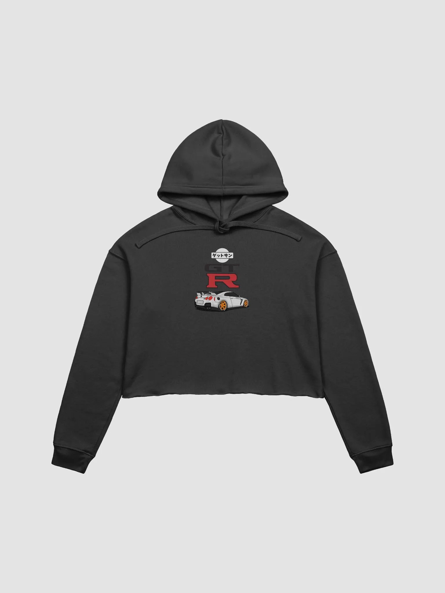(JDM Wrld) Nissan GTR Cropped Hoodie product image (2)
