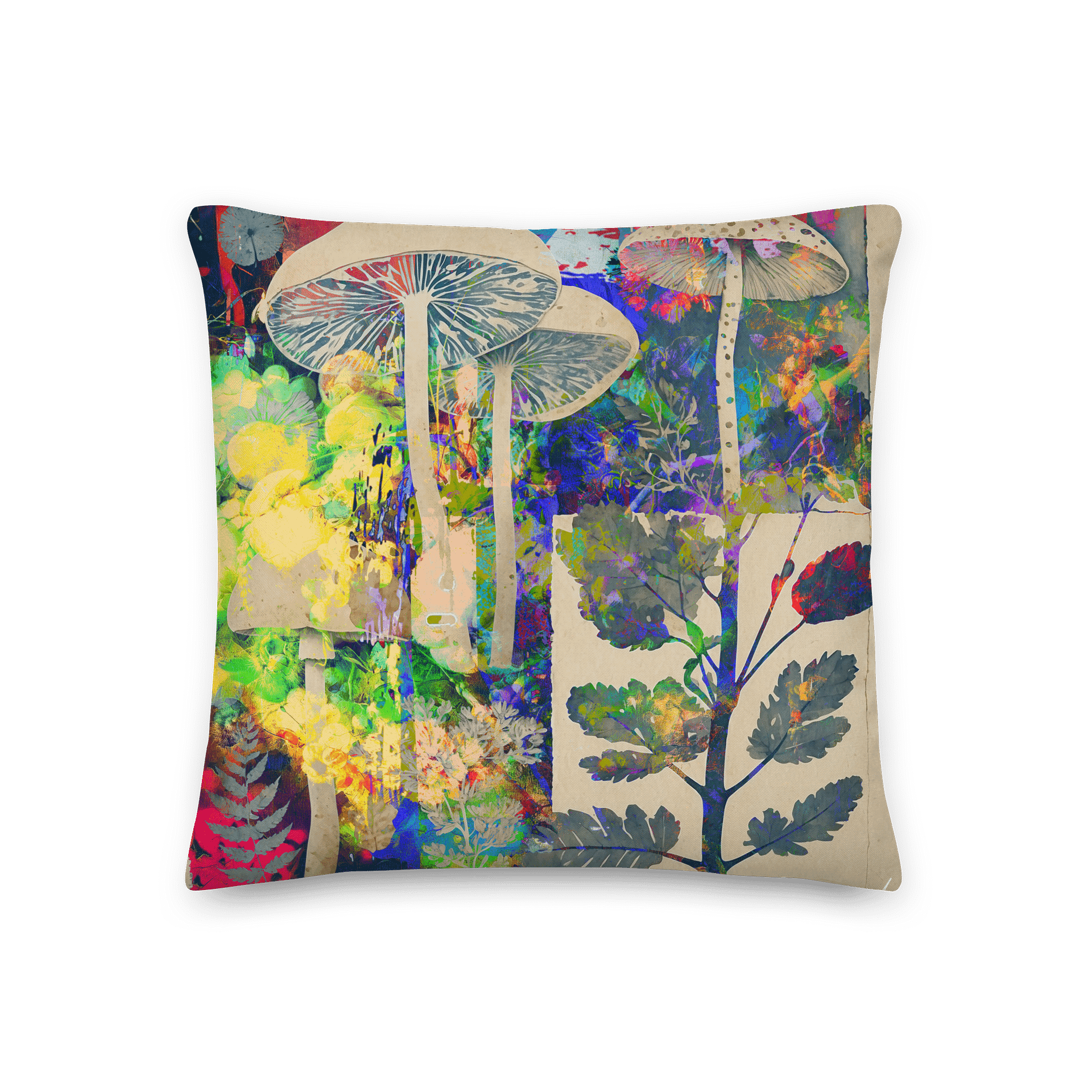 Woodland Magico by Edward Martin Mushroom Magic Pillow product image (3)