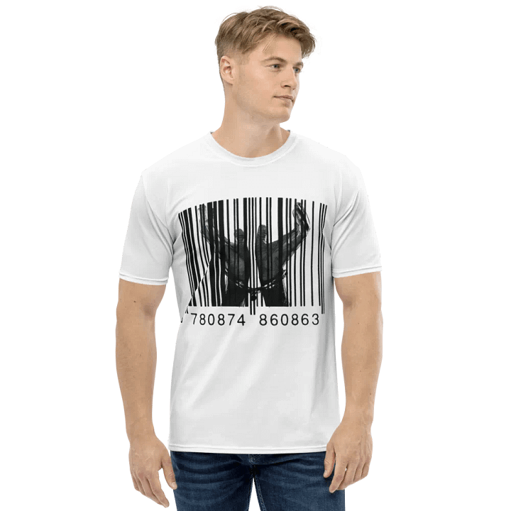 Chained By Capitalism - All-Over Print Crew Neck T-Shirt product image (1)