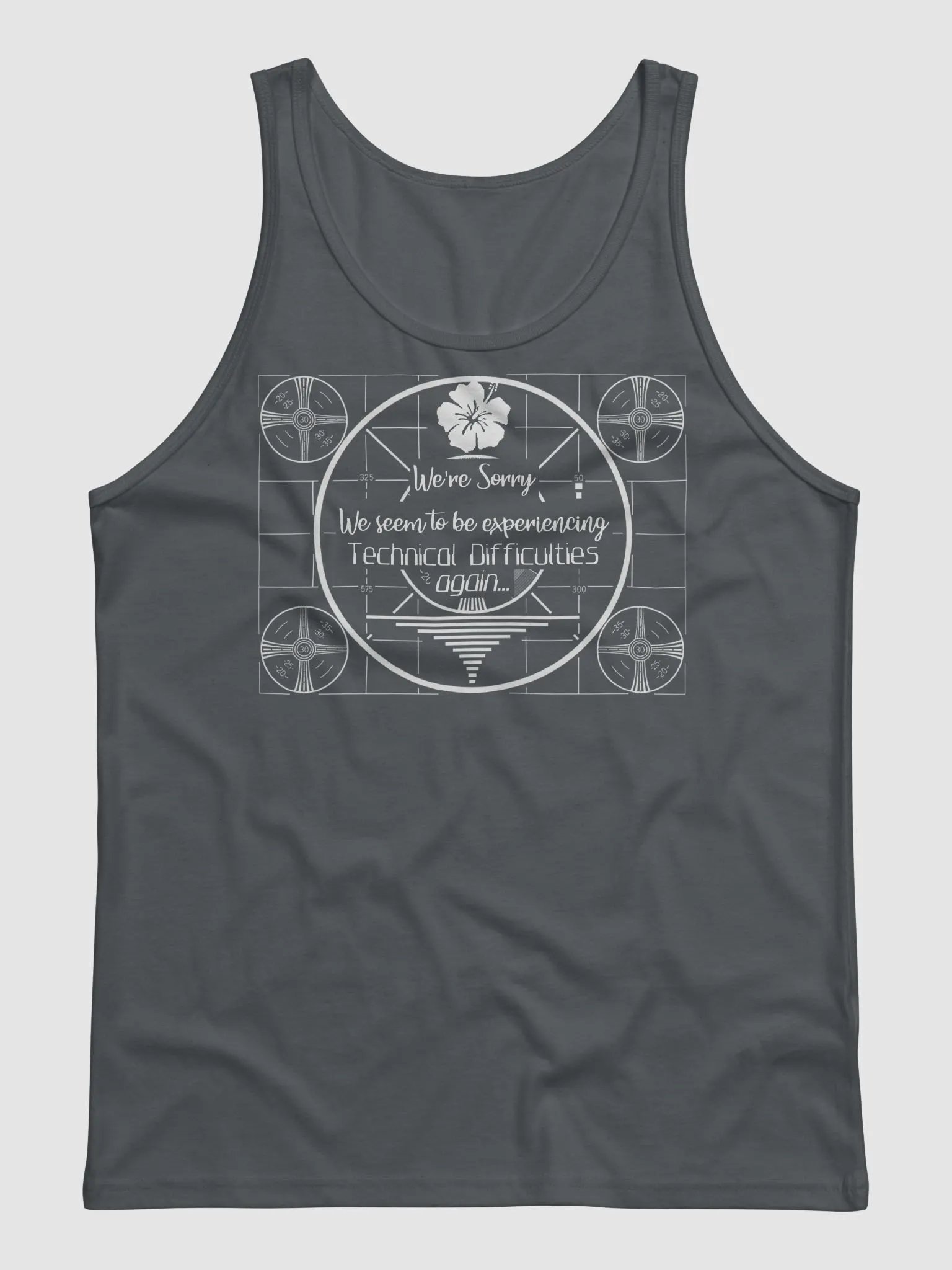 Technical Difficulties Tank Top - Dark product image (4)