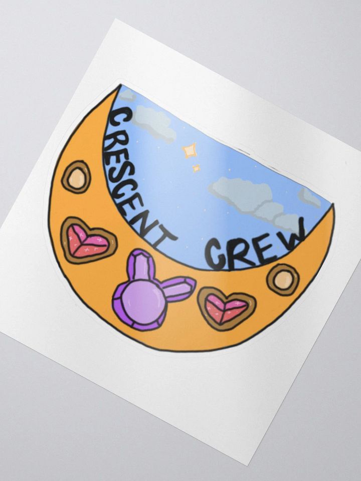 crescent crew sticker product image (2)