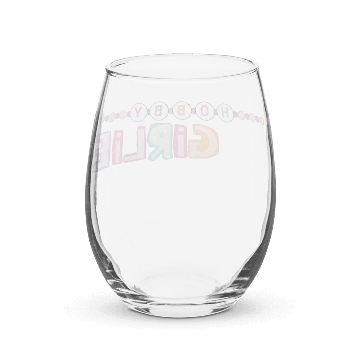 Hobby Girlie Stemless Wine Glass product image (2)