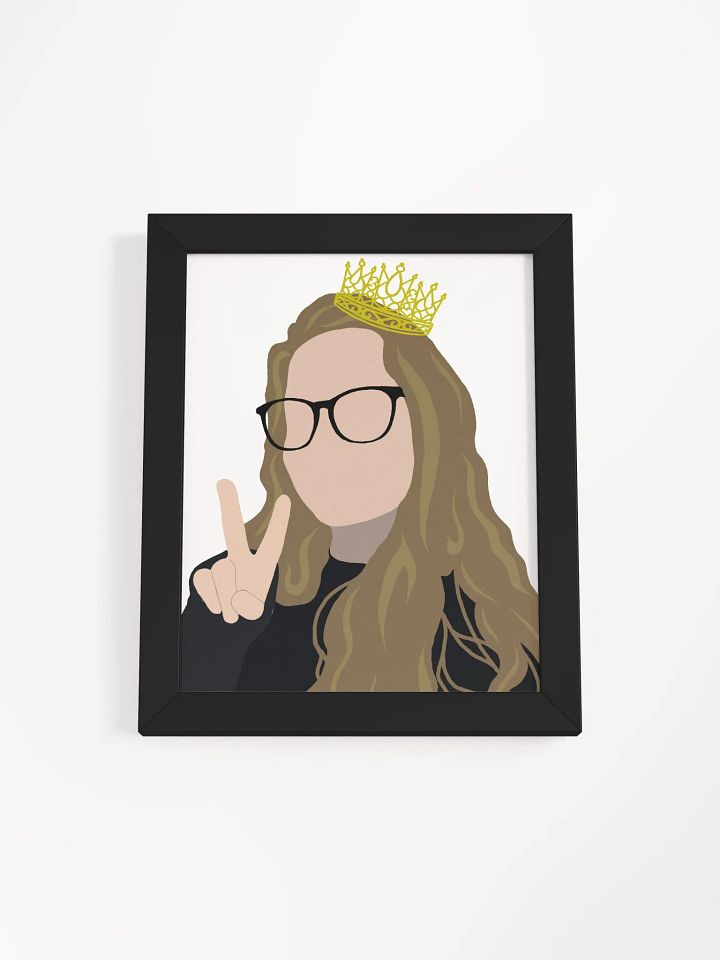 Queen Ellie Art Poster (Framed) product image (1)