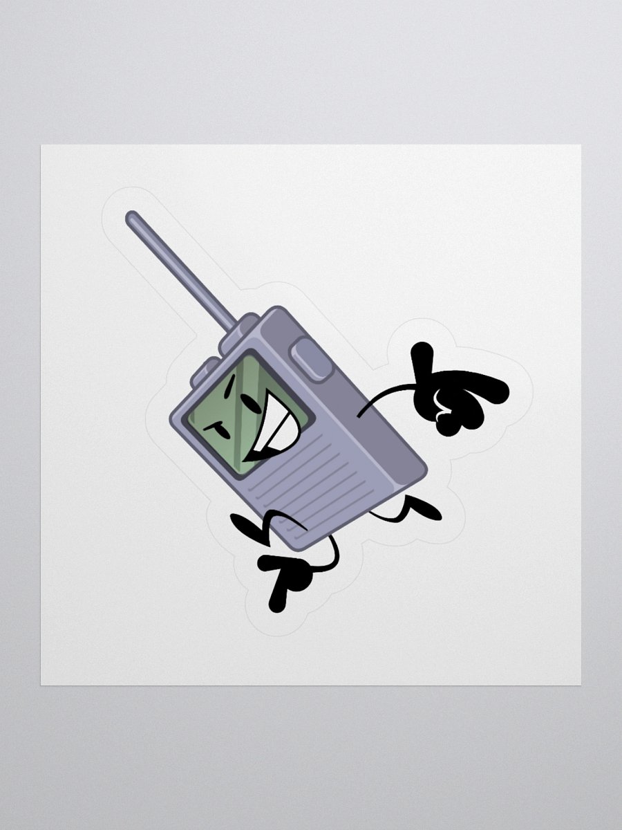 Walkie's Cool pose STICKER product image (1)